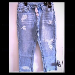 NWT New York & co boyfriend cropped jeans